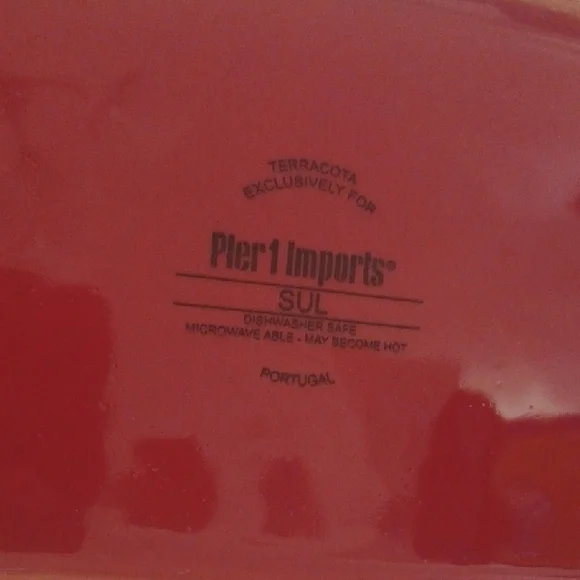 Pier 1 Colorful Ceramic Serving Condiment Set 4 Pc SUL - Picture 5 of 6